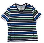 Canyon Women Sports T-Shirt Ringel blau-grün-weiss