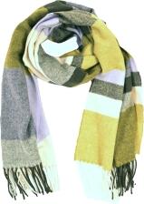 Fuchs Schmitt Schal gr&uuml;n-kiwi-flieder-wollweiss