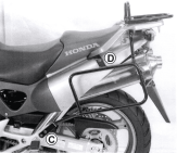 Hepco & Becker Kofferträger Honda XLV 1000 Varadero BJ03-06