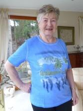 Canyon Women Sports T-Shirt Island Seablue