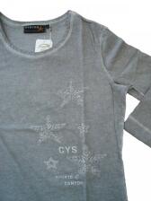 Canyon T-Shirt 3/4 Arm Sternenstick Mushroom-grau