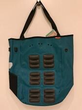 Farbe: darkpetrol Rückseite mit Luftpolsterung doppelreihig