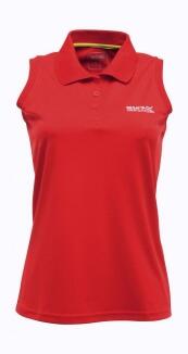 Regatta Fatima Polo Shirt ärmellos rot