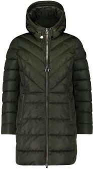 Betty Barclay Damen Steppjacke long grün