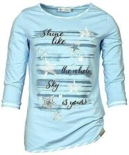 Serena Malin T-Shirt Sky 3/4 Arm