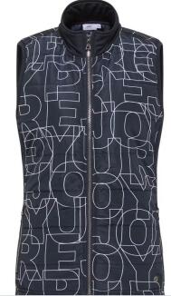 Joy Weste Kim nightblau mit Print