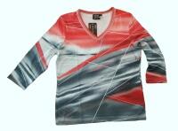 Canyon T-Shirt Futuro red-grey-black