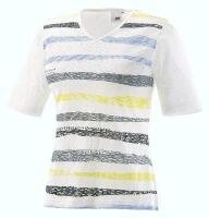 Joy T-Shirt Wiona indigo stripes