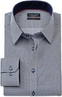 Jupiter Hemd Druck Marine Minimalprint