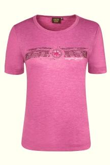 Canyon T-Shirt aubergine melange