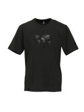 Maul Funktions-T-Shirt Bücken Print Welt