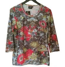 Canyon T-Shirt cherry-silver-print