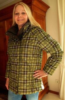 Canyon Jacke Freizeitjacke Skijacke kariert