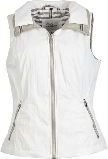 Nickel Outerwear Damen Weste offwhite/taupe