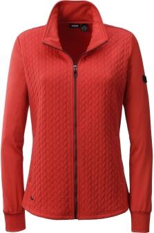 Fleecejacke Simona in wunderschönem Rot