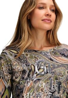 Betty Barclay Druckshirt grau-beige