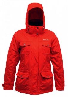 Regatta Doppeljacke Rainfall 3in1 rot