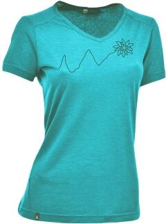 Maul Funktions-T-Shirt Eifelsteig türkis
