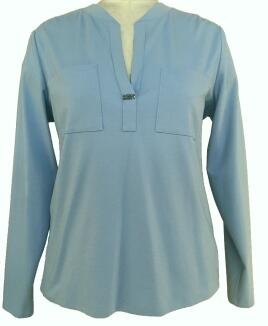Bluebeery Blusenshirt hellblau