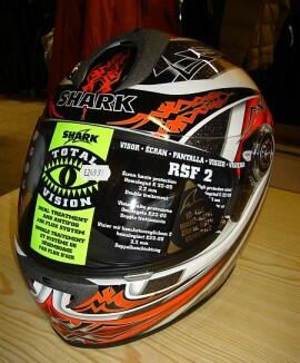 Shark Helm RSF 2i Axium- orangerot Gr. XL