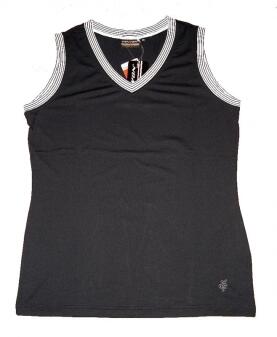 Canyon Women Sports Top schwarz/weiss