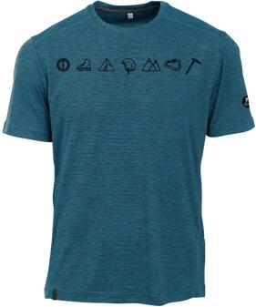 Maul Funktions-T-Shirt Grinberg Fresh petrol blue