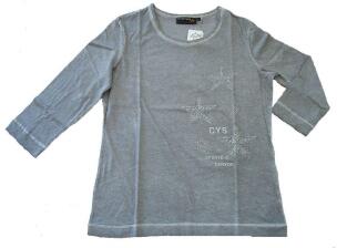 Canyon T-Shirt 3/4 Arm Sternenstick Mushroom-grau