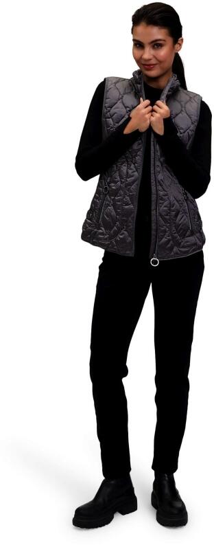 Betty Barclay Steppweste gefüttert rauchgrau