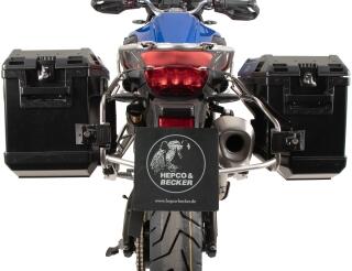 Kofferträgerset Cutout BMW F 800 GS ab BJ 2024 Koffer schwarz