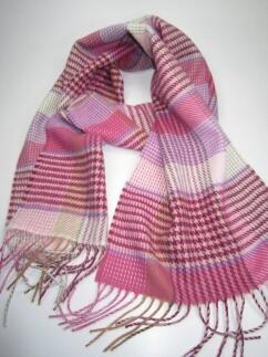 Kai Balke Schal in türkis oder rosa