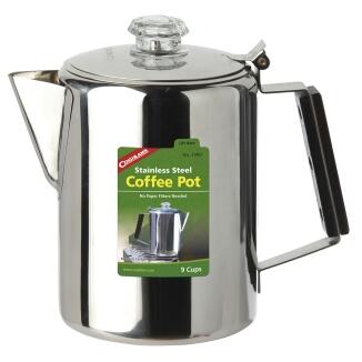 Coghlans Edelstahlkanne Percolator Kaffeekanne