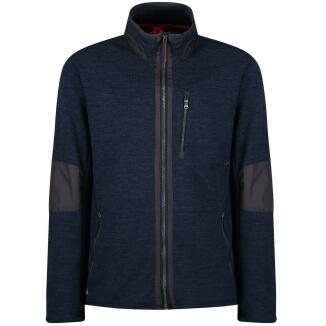 Regatta Caedin Strickfleecejacke blau