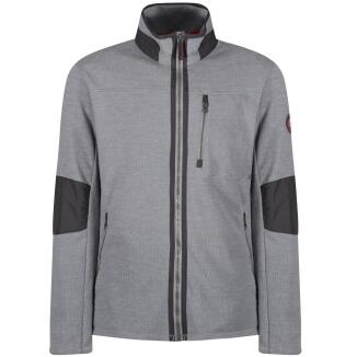Regatta Caedin Strickfleecejacke grau