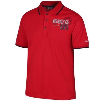Regatta Polo Shirt Tremont II rot