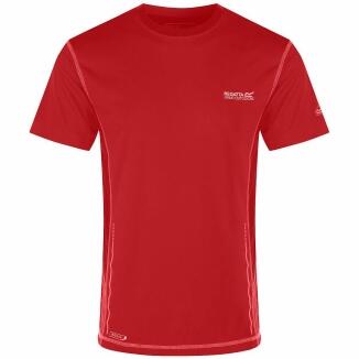Regatta Funktions-T-Shirt Jenolan rot