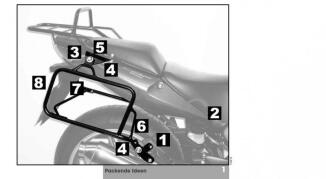 Hepco Becker Lock it Kofferträger Honda CBF 600 S/N BJ08-13