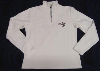 Hot Sportswear Mikrofleecepulli Damen wollweiss