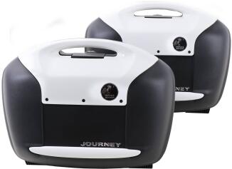 Hepco & Becker Koffersatz Journey White