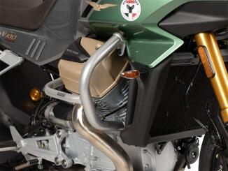 Motorschutzbügel silber Moto Guzzi V100 Mandello/S ab 2022