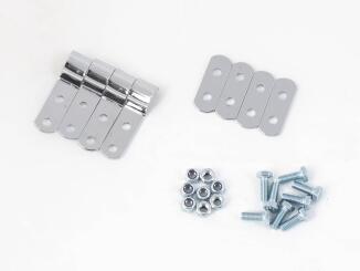 Festmontagekit für Hepco Becker Ledertaschen Liberty, Nevada, Buffalo, Ivory