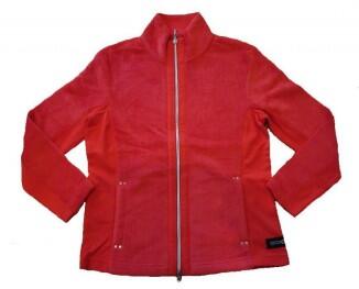 Canyon Fleecejacke Kuschelfleece rot Gr. 38
