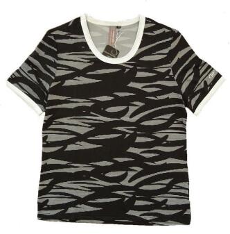 Canyon T-Shirt Druck schwarz-weiss