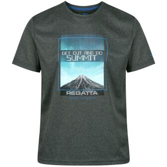 Regatta Fingal III Funktions-T-Shirt grau