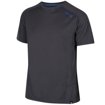 Regatta Funktions-T-Shirt Hyper-Reflective grau