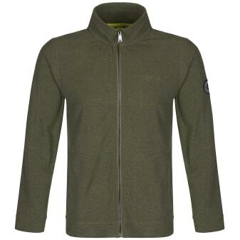 Regatta Ultar Fleecejacke grünmeliert Microfleece