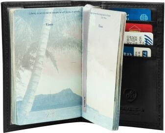 Travelon Reisepass Etui RFID