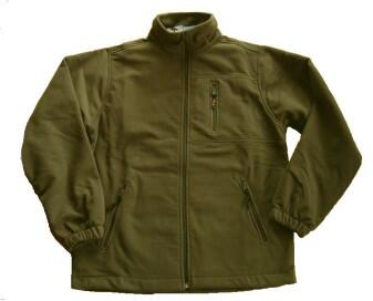 Hot Sportswear Fleecejacke Windbloc khaki