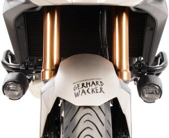 Adapterset für original Zusatzscheinwerfer für Kombination mit Hepco&Becker Motorschutzbügel für