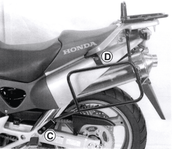 Hepco & Becker Kofferträger Honda XLV 1000 Varadero BJ03-06