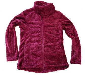 Maul Damen Kuschelfleecejacke mit Umschlagkragen Gr. 36